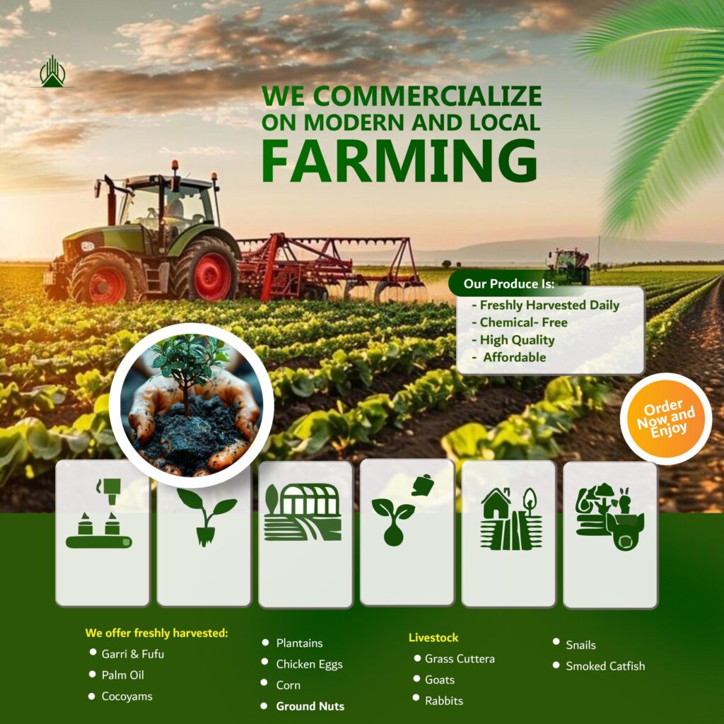 Modern and local farming